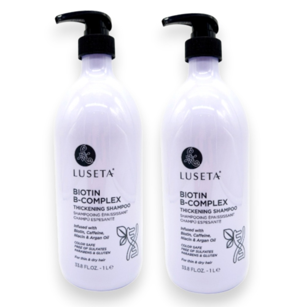 Luseta Biotin B-Complex Hair Loss Shampoo for Thin‎ & Dry Hair  2-Pack